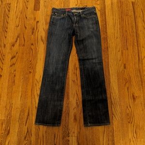 AG dark wash jeans, size 29 regular